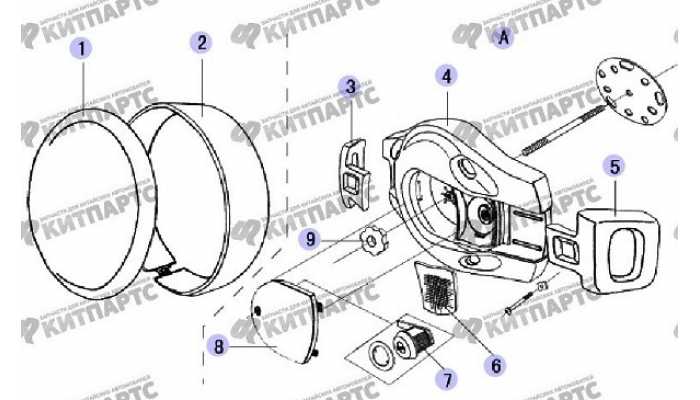 Кожух запасного колеса Great Wall Safe (SUV G5)