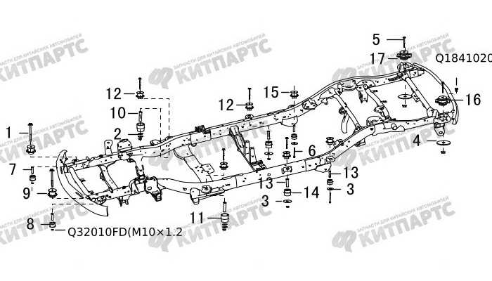 Подушки кузова Great Wall Hover H3