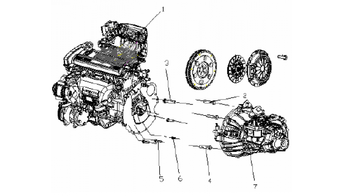 Двигатель в сборе 1,5L (MR479QA) Geely